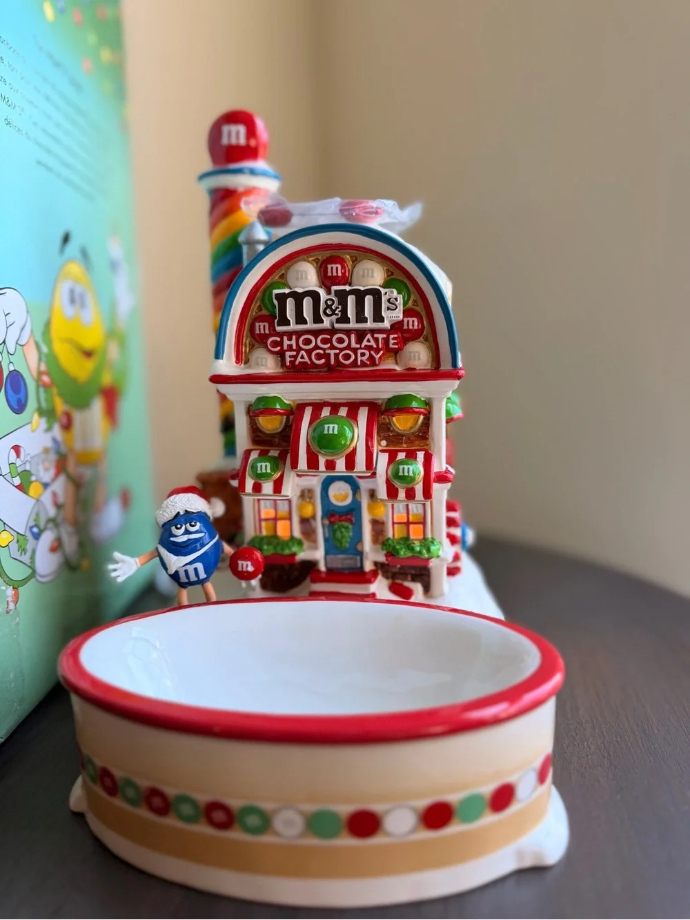 Department 56 M&M Lighted Christmas Candy Factory New with Box